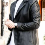 کت چرم طبیعی مردانه مدل K507