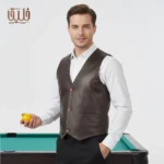 وست چرم طبیعی مردانه مدل K500