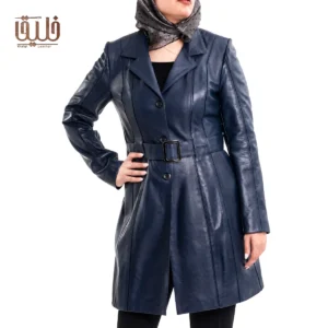 پالتو چرم طبیعی زنانه مدل M48