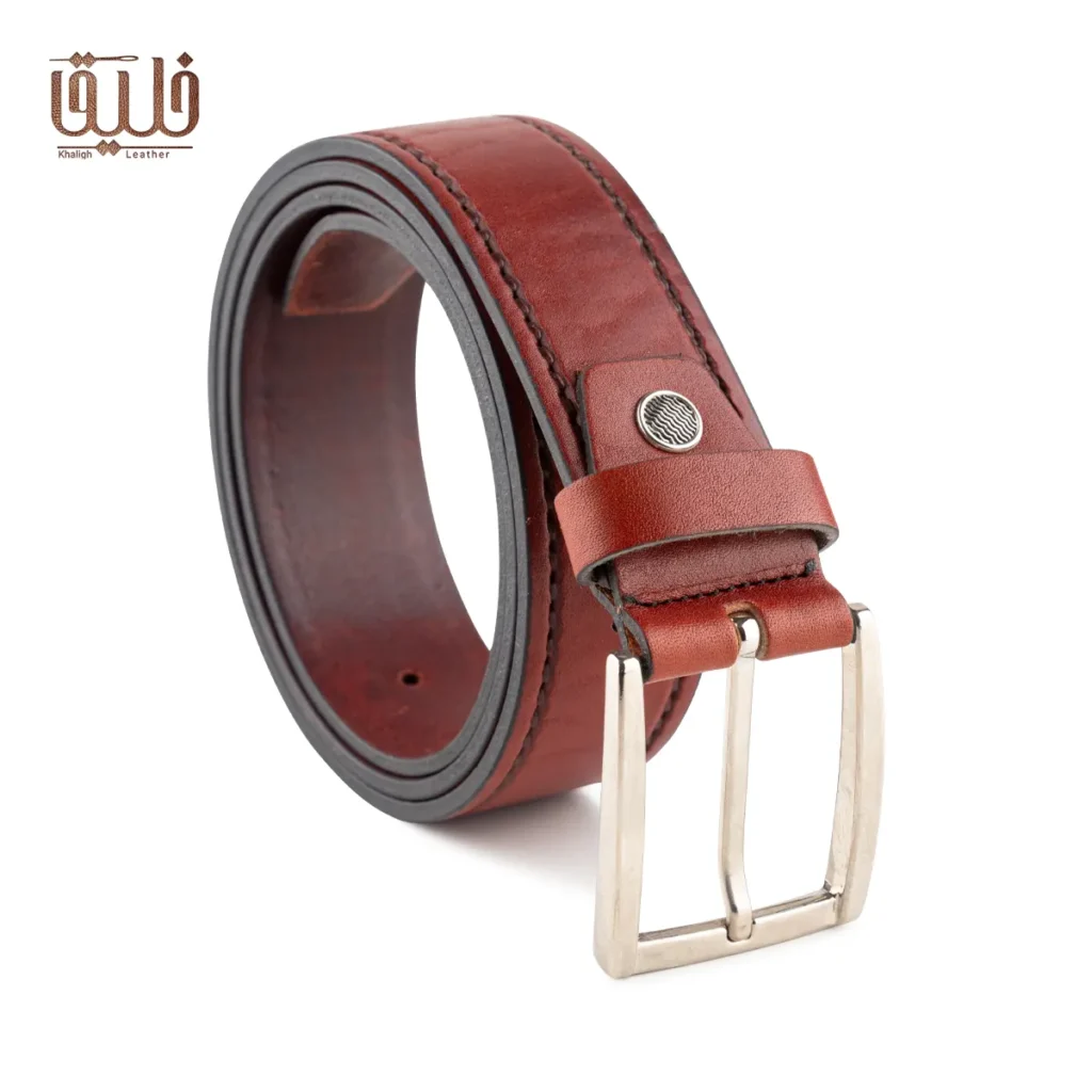 کمربند چرم طبیعی مردانه مدل B0025