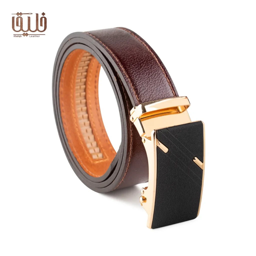 کمربند چرم طبیعی مردانه مدل B0028